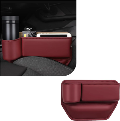 Car leather cup holder gap bag